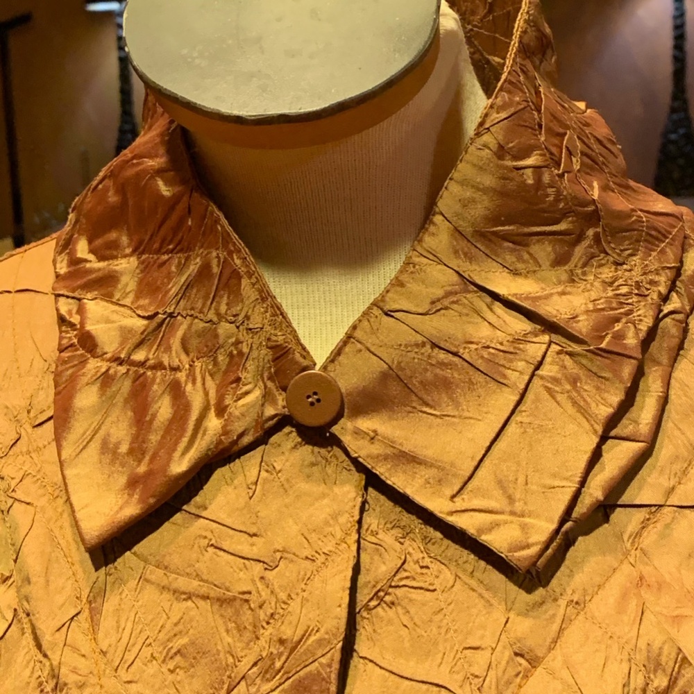 Designer Silk Jacket - Picture 6 of 8